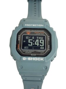 CASIO◆ソーラー腕時計_G-SHOCK/デジタル/ブラック/ブルー/DW-H5600-2JR
