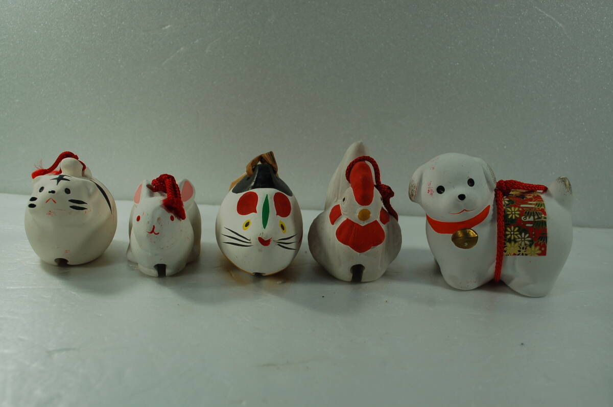 土鈴　いろいろ　干支　5個　　②