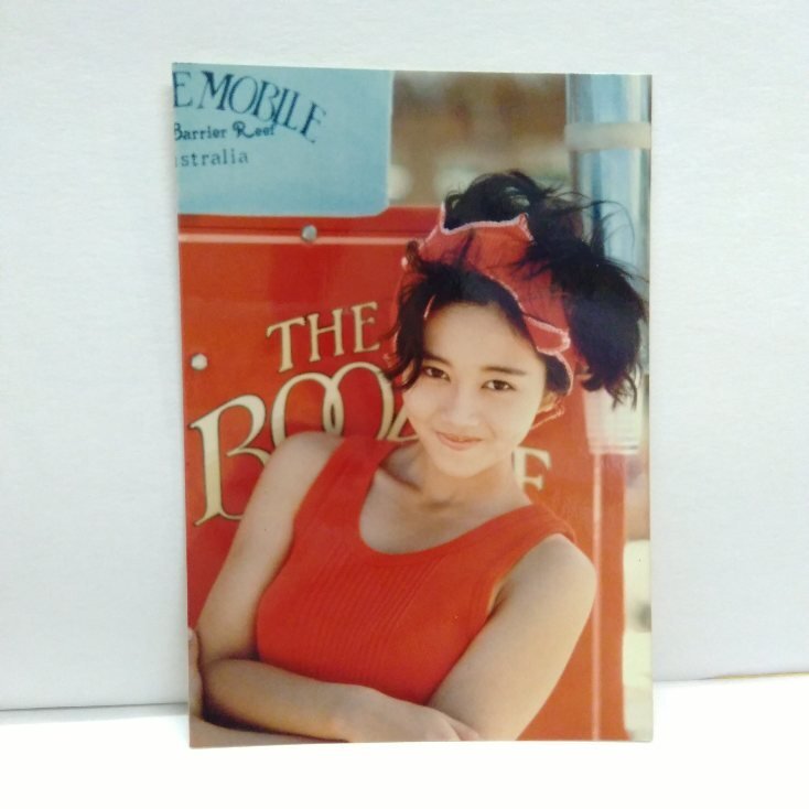 ★ お値下げ！当時モノ 浅香唯 生写真 昭和アイドル 80年代