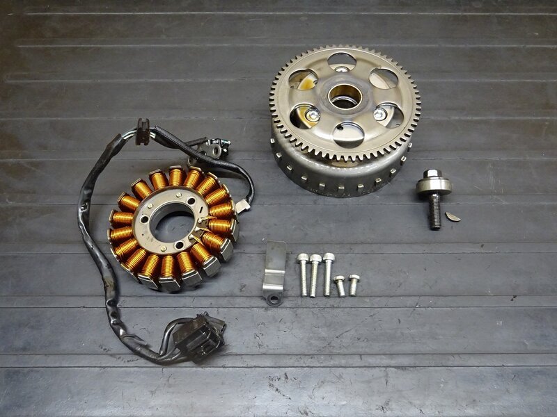 [251220]Ninja250(EX250L-019)* генератор pick up пружина маховое колесо * двигатель детали [ABS есть 