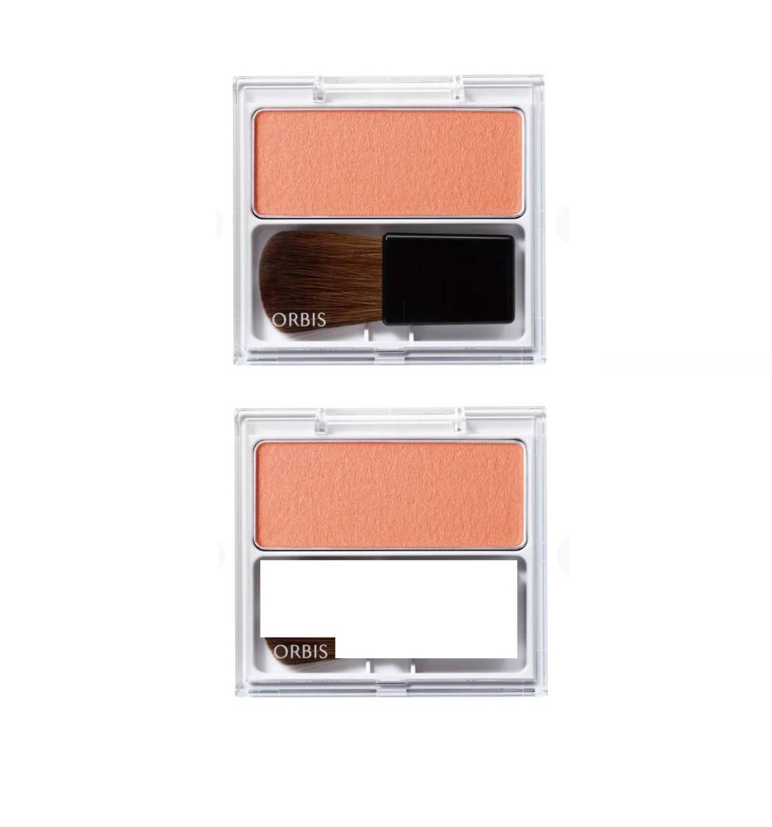 オルビス　ナチュラルフィット　チーク　コーラル　オレンジ系　フェイスカラー　ブラ