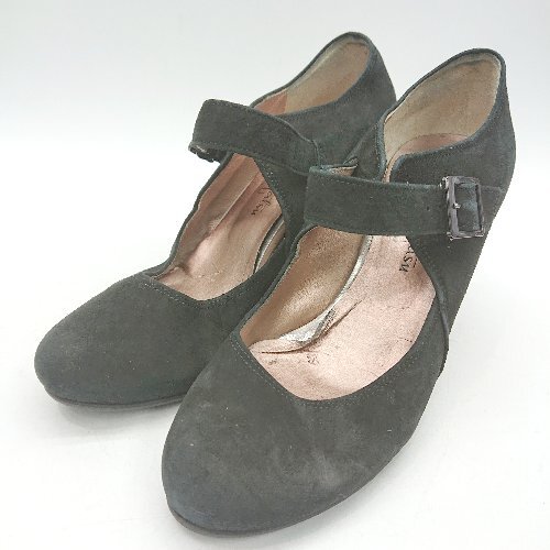 ◇ Θ GINZA Kanematsu 銀座かねまつ ストラップ付き パンプス 