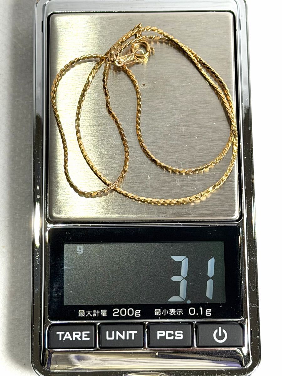 K18 G1M ゴールド ネックレス アクセサリー 