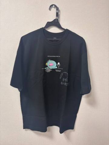 [チャリティ]佐久間宣行さん　直筆サイン入り「５０歳生誕Tシャツ」Mサイズ