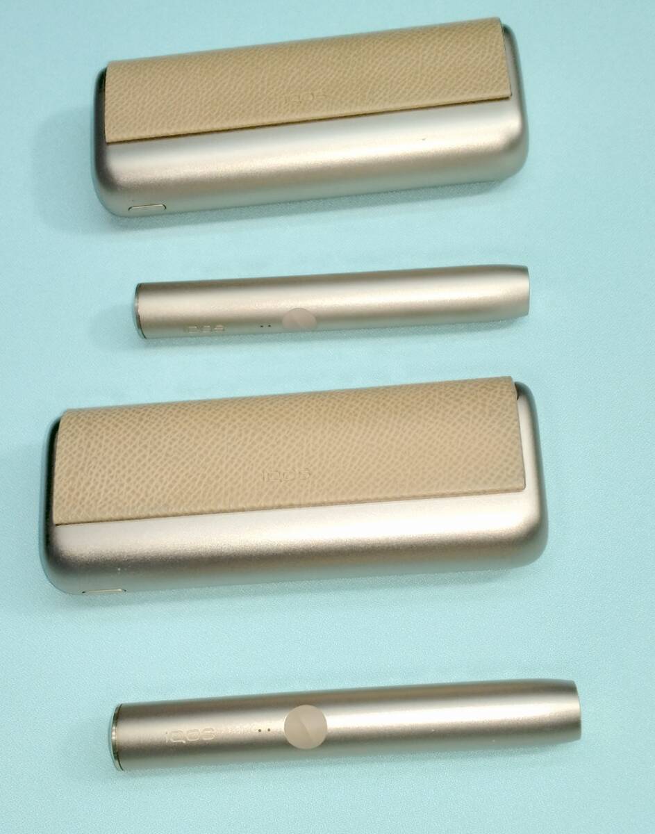 YIki12-223 Philip Maurice IQOS ILUMA PRIME 2 позиций комплект Iqos il ma prime Gold хаки б/у [ стоимость доставки :360 иен ]