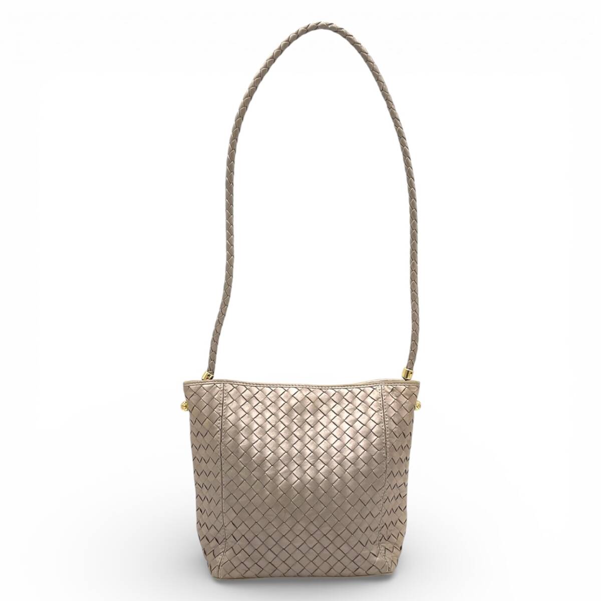 1円 美品 BOTTEGA VENETA イントレチャート ボッテガヴェネタ ト