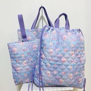 新品 定価4,884円 Coboca+キルトレッスン &シューズ&ナップサック くまさん