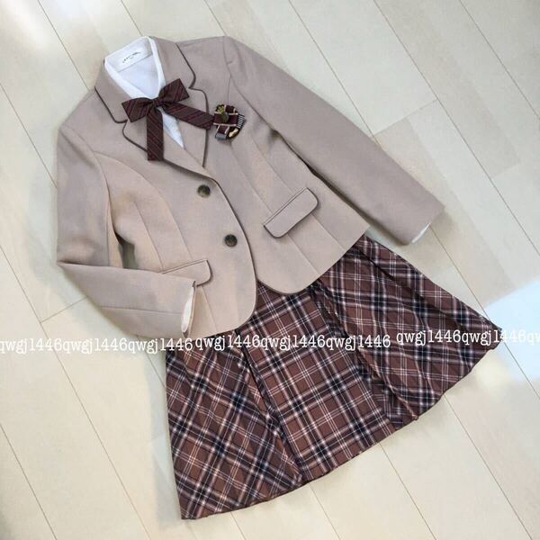 CHOPIN deux スーツ5点セット 160cm フォーマル 卒業式 卒服 入学式 発表会 結婚式 女の子 キッズ ショパン