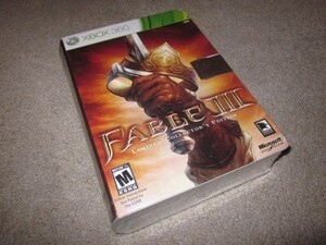 Fable 3 III Limited Collector's Edition (Xbox 360/One/Series X/S) special NEW 海外 即決