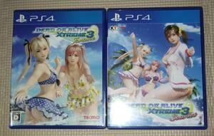 PS4 DEAD OR ALIVE XTREME 3 Fortune/Scarlet(デッドオアアライブ エクストリーム) セット