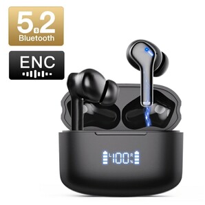 イヤホン ワイヤレスイヤホン Bluetooth 自動ペアリング 黒 防水 収納ケース 充電式