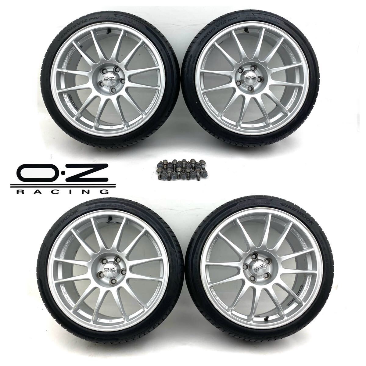c��k240145-07 OZ Racing ���[�V���O SUPERLEGGERA �X�[�p�[���b�W�F�[�� �A���t�@�����I 147 156 GT 916 �����`�A 18×8J +35 PCD98 5��