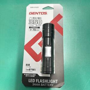 【新品未使用品】GENTOS ジェントス SNM-H143D シンプルハンディトーチ 350ルーメン 11748