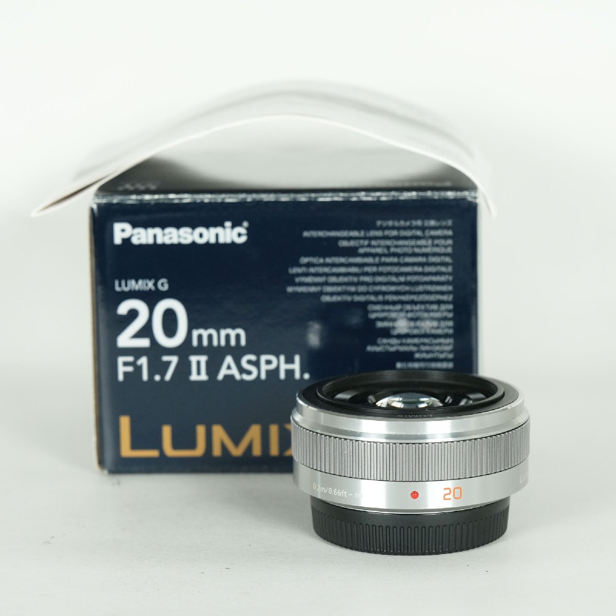 [�Ǖi] Panasonic LUMIX G 20mm F1.7 II ASPH. [�V���o�[] | �}�C�N���t�H�[�T�[�Y�}�E���g