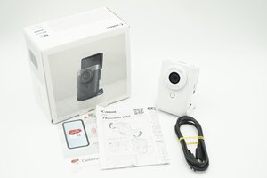 Canon Vlogカメラ PowerShot V10 ホワイト PSV10WH