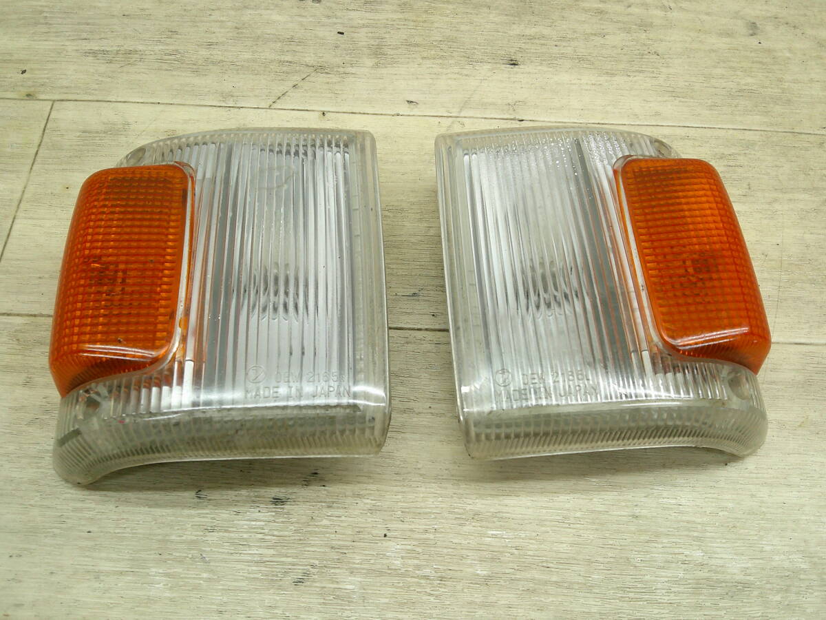 (FP) боковой маркер (габарит) левый правый KV3-085 Sambar Dias Ⅱ суперчарджер /SAMBAR Dias EN07 оригинальный повреждение нет указатель поворота основа подлинная вещь!( использование не по назначению 