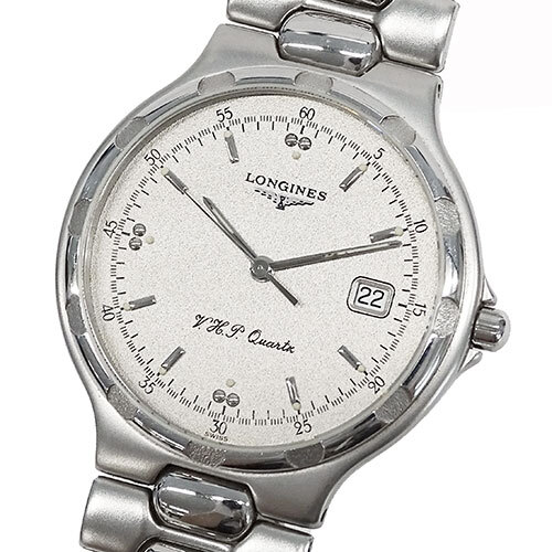 1 иен ~ Longines LONGINES Conquest L1.613.4 часы мужской бренд Date кварц QZ нержавеющая сталь SS серебряный циферблат (v0093013200)