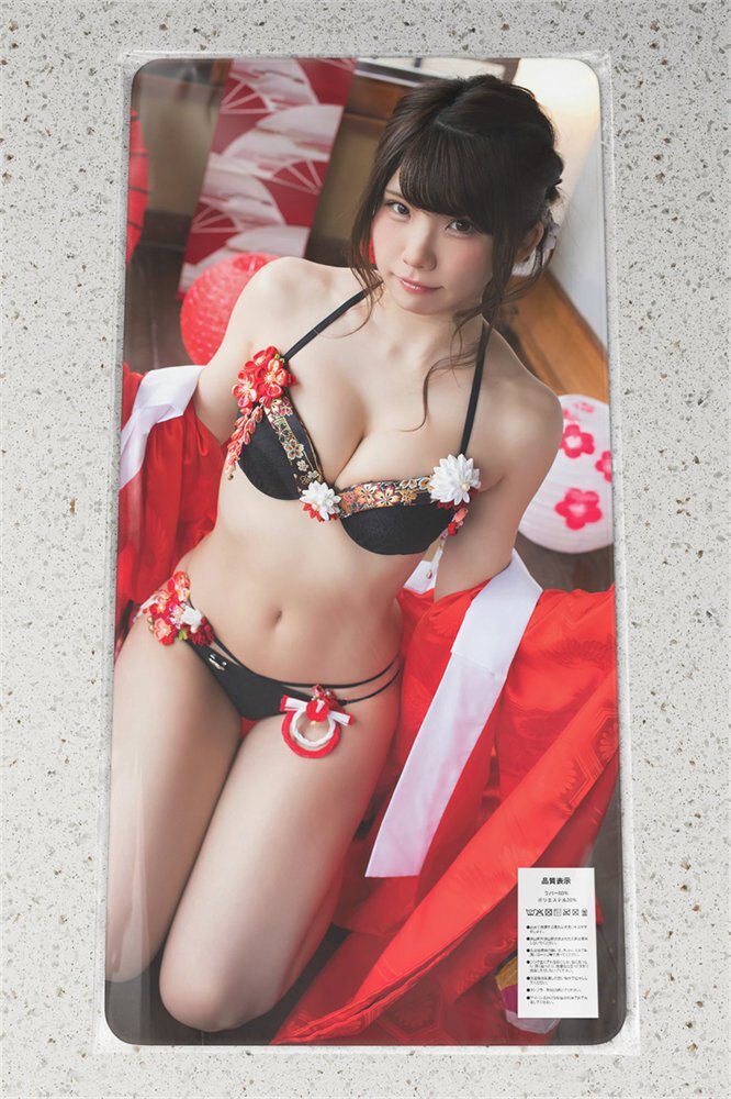 えなこ/デスクマット＆プレイマット＆マウスパッド＆ラバーマット/超厚/超大型/高