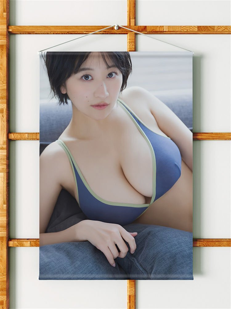 榎原依那/B2サイズ/ダブルスエード生地/上質/タペストリー