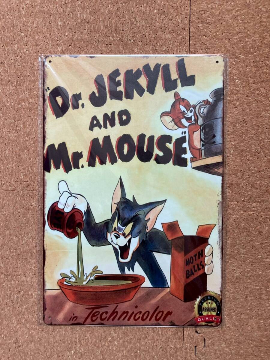  Tom . Jerry american смешанные товары жестяная пластина табличка metal автограф plate wall декоративный элемент retro Vintage способ под старину 