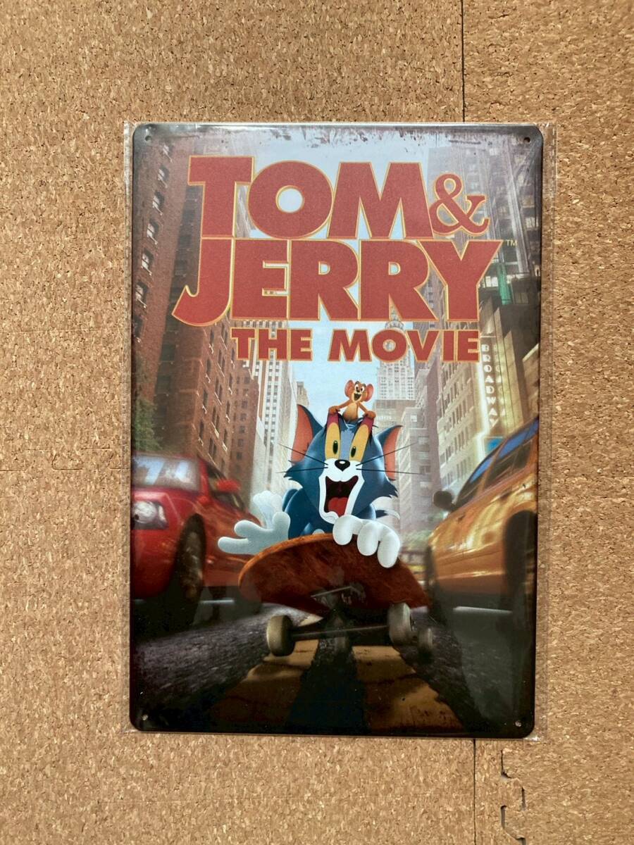  фотография анимация фильм Tom . Jerry жестяная пластина табличка metal автограф plate american смешанные товары wall декоративный элемент retro Vintage способ античный 