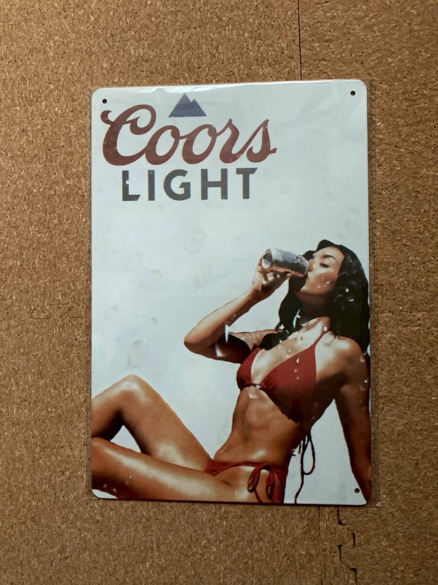 ka-z свет пиво булавка nap девушка жестяная пластина табличка metal автограф american смешанные товары wall декоративный элемент retro Vintage способ под старину 