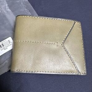 ★新品★ Fossil フォッシル 二つ折り財布 折りたたみ財布 本革 レザー トラベラー シグネチャー レディース ブラウン