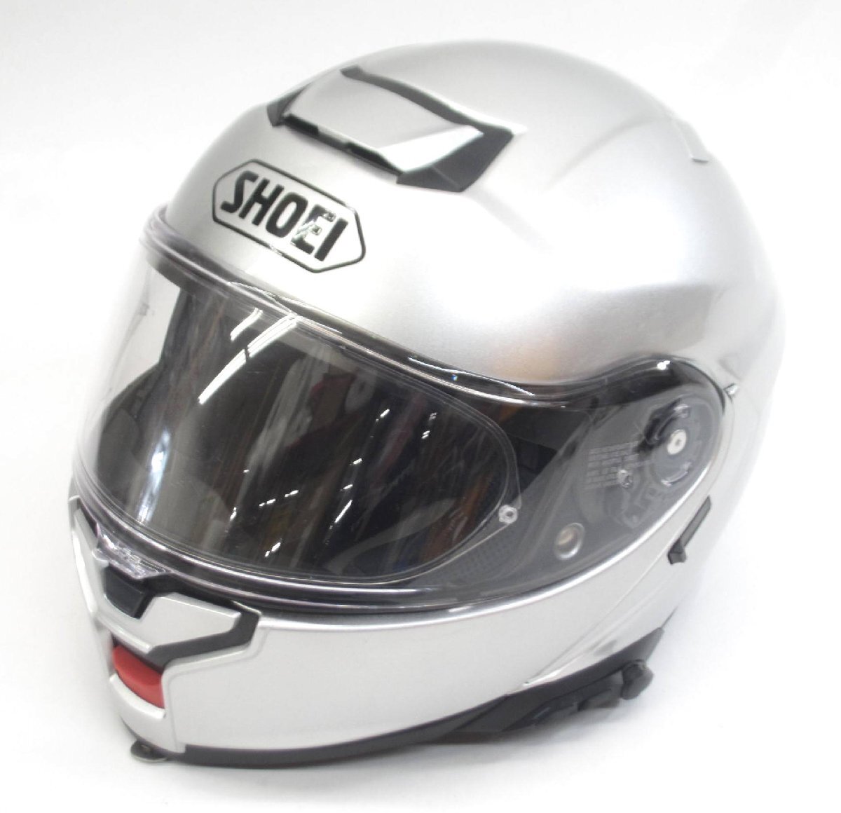 SHOEI NEOTEC3 ライトシルバー システムヘルメット サイズ：XL (