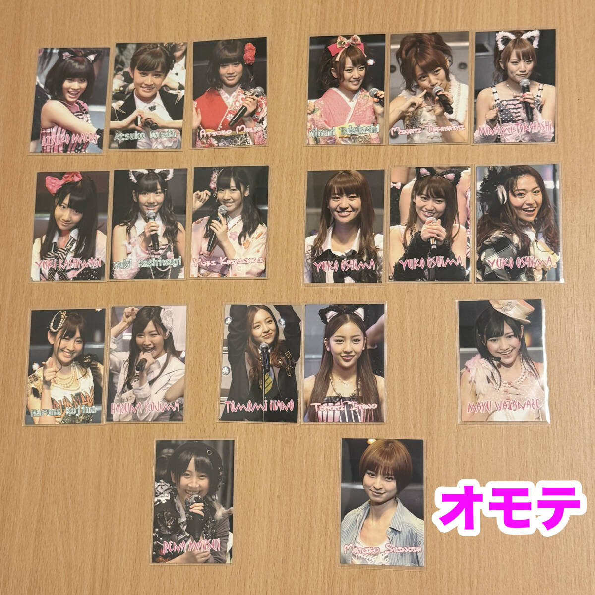 AKB48　トレーディングカード　19枚