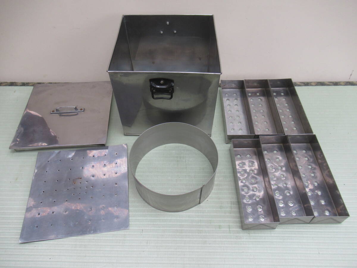 蒸し器 ステンレス製 せいろ / くじら餅 くぢら餅 久慈良餅 ういろう 蒸しパ