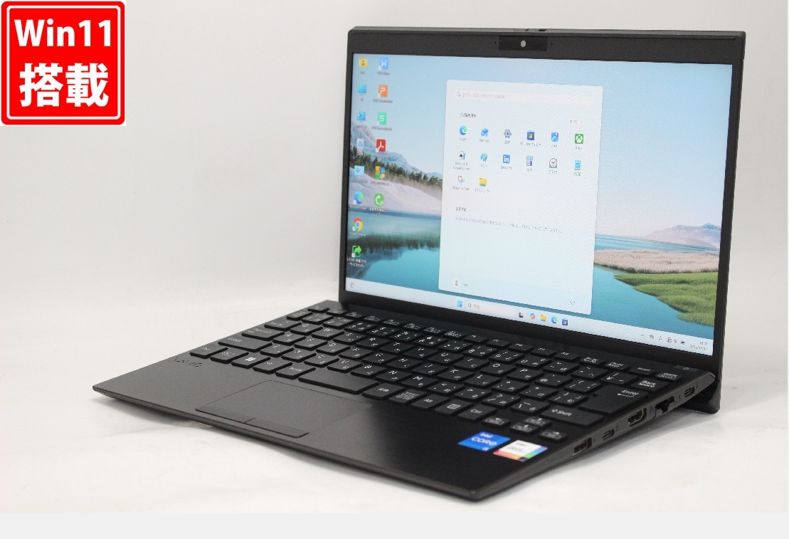  хорошая вещь полный HD 12.5 type SONY VAIO ProPJ VJPJ21 Windows11 no. 11 поколение i5-1135G7 16GB NVMe 256GB-SSD камера LTE Wi-Fi6 Office имеется труба :0935r