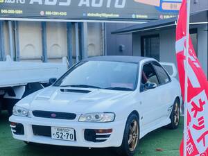 スバル SUBARU インプレッサ WRXタイプR STiバージョンⅤ1998年式 5速MT 4WD 室内保管 1オーナー 車検R9年6月まで 2ドア MOMO VERSION 5
