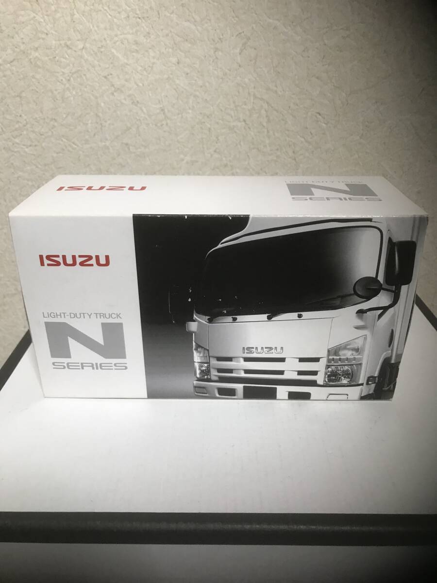 ISUZU дилер специальный заказ 1/43 Isuzu Elf LIGHT DUTY TRUCK N-SERIES N серии грузовик миникар модель машина не продается 