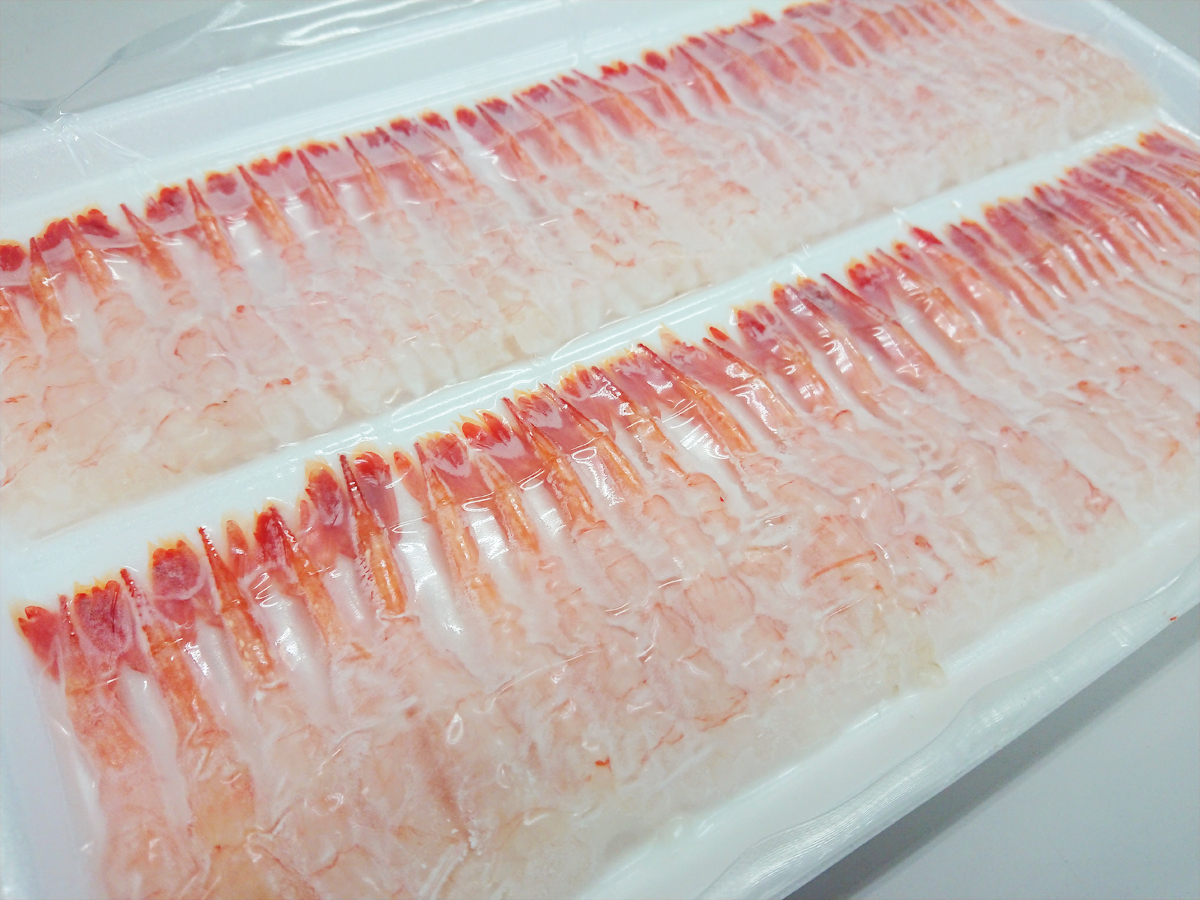 尾付きむき甘えび L-50尾 約160g お寿司 お刺身 寿司ネタ あまえび ア