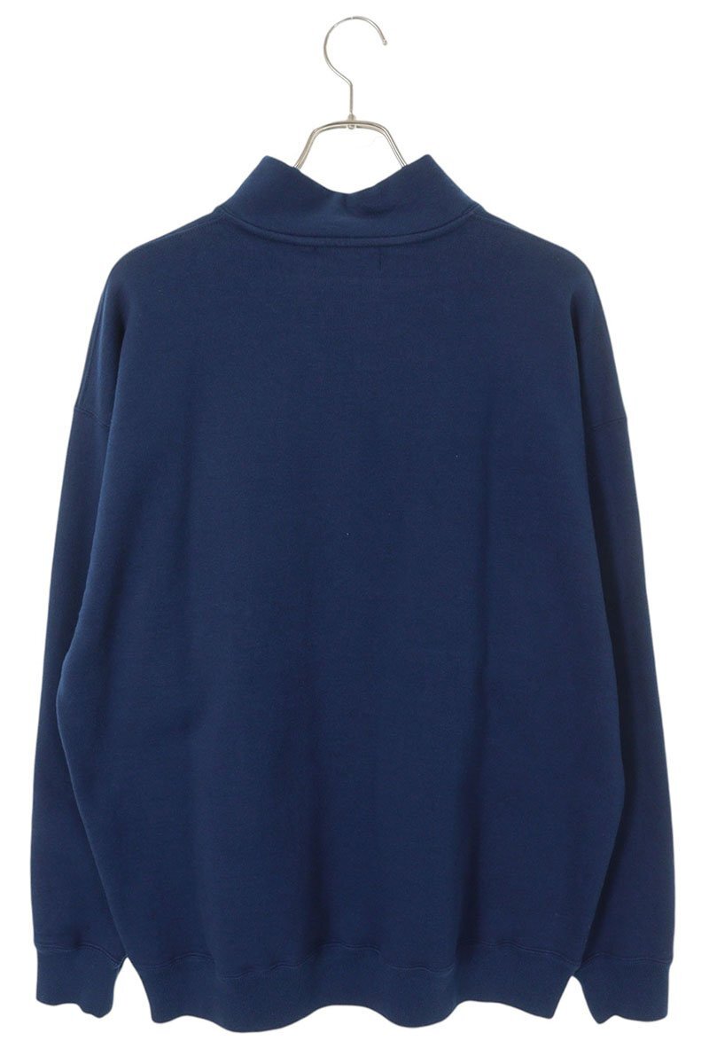 ゴッドセレクショントリプルエックス サイズ:L ハーフジップロゴワッペンスウェッ