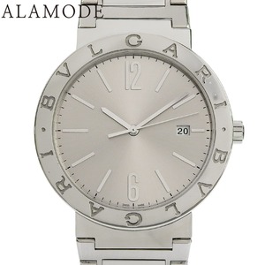 【2022年保証書付】ブルガリ ブルガリブルガリ BB41S SS 自動巻き 腕時計 2022年9月購入 シルバー メンズ 41100081418【アラモード】