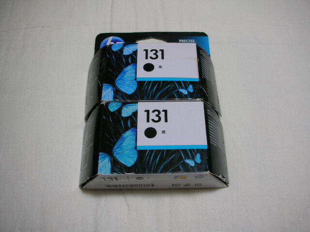 ★新品 HP インク カートリッジ 131 ブラック 黒 2個セット★