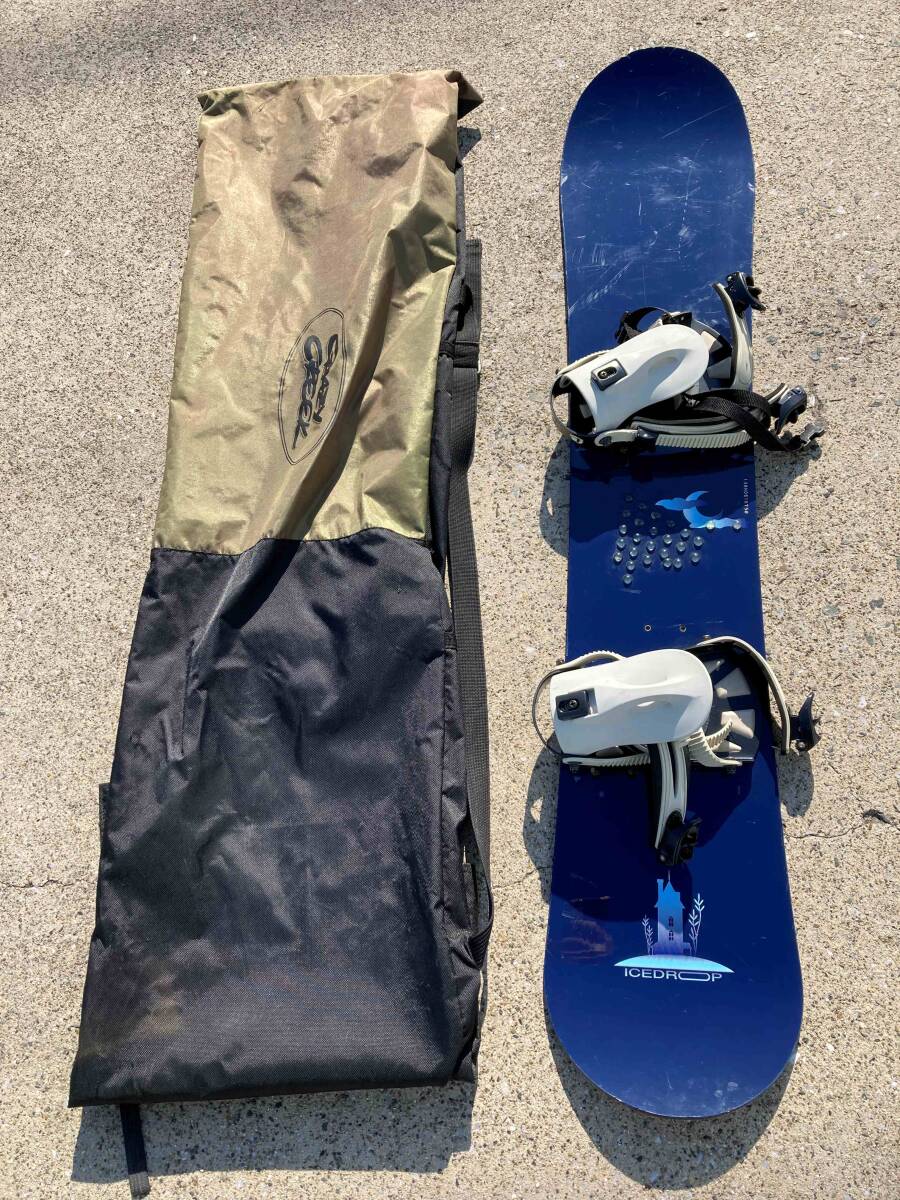 「A20」スノーボード 138㎝ ビンディングサイズM セット スノボ 初心者 