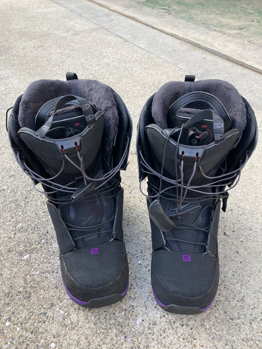 「B4」SALOMON KIANA 25cm スノーボードブーツ スノブーツ サ