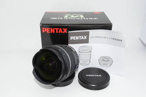 【美品】ペンタックス smc PENTAX-DA FISH-EYE 10-17mm F3.5-4.5 ED (IF) #r7-311