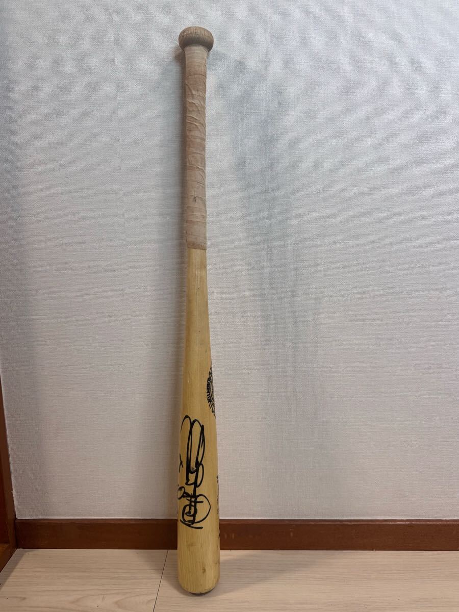 【良品】原辰徳サイン木製バット　TAMAZAWA 巨人　読売ジャイアンツ　 記念