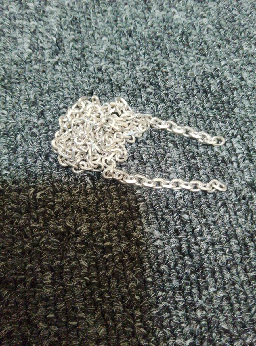 ゴローズ　細角チェーン　ネックレス　シルバー　925 約45cm