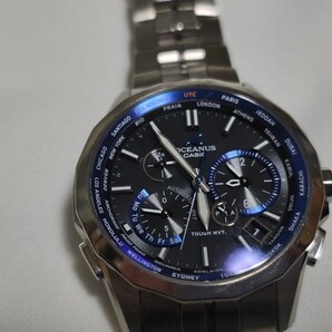 CASIO カシオ OCEANUS オシアナス マンタ 5285 OCW-S2400 電波ソーラー デイデイト マルチバンド6