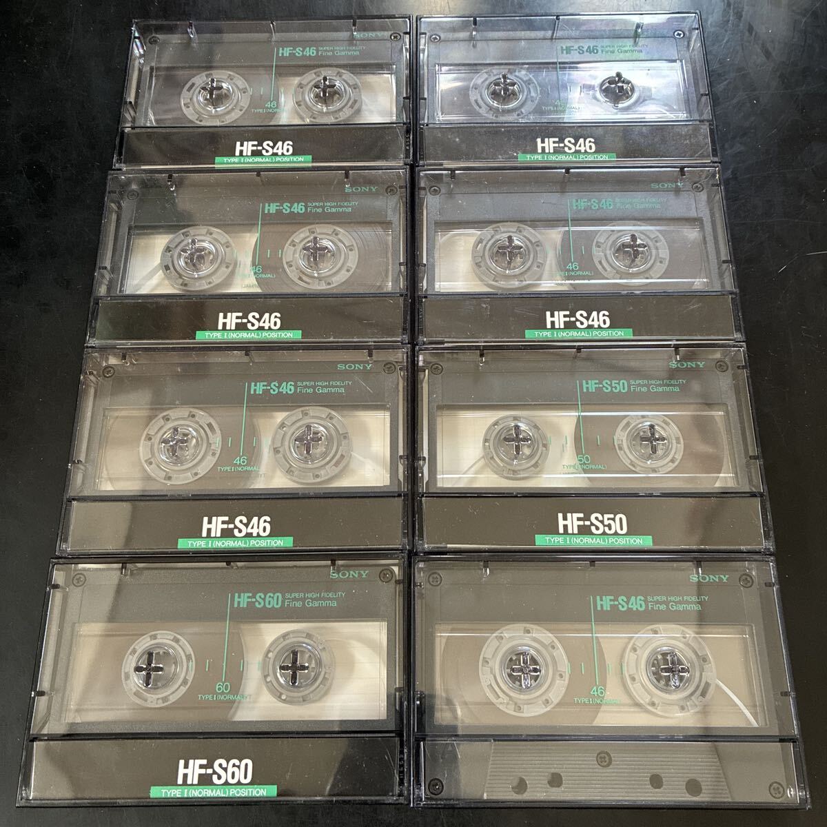  б/у кассетная лента SONY Sony HF-S 8 шт. комплект стирание отделка settled 