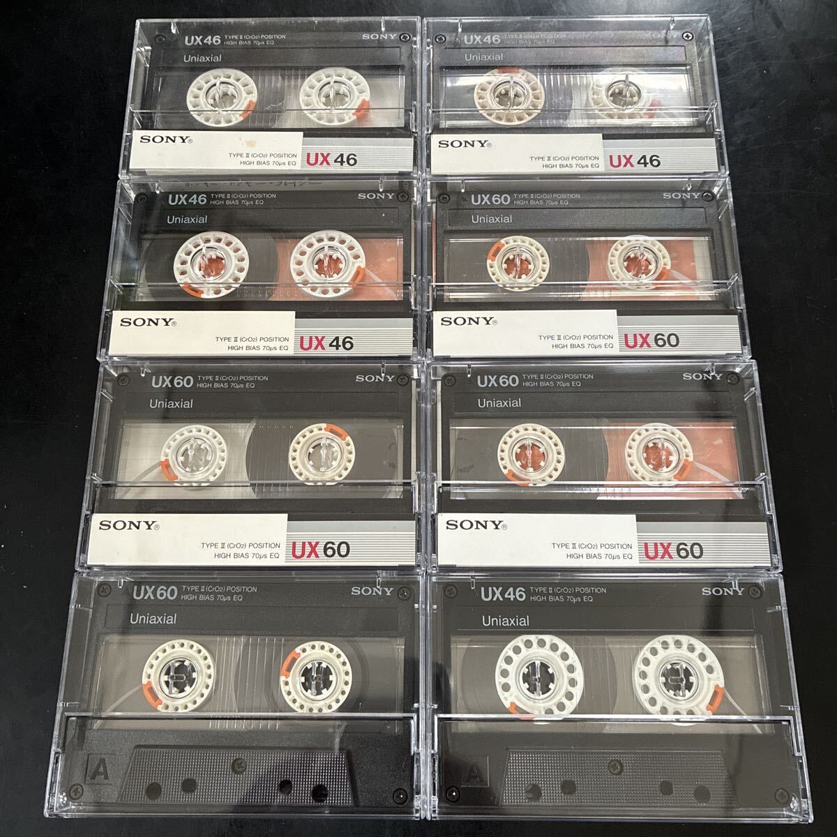  б/у кассетная лента Sony SONY UX 8 шт. комплект стирание отделка завершено 