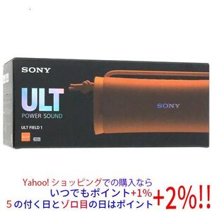 【中古】SONY ワイヤレスポータブルスピーカー ULT FIELD 1 SRS-ULT10 (DC) オレンジ 元箱あり