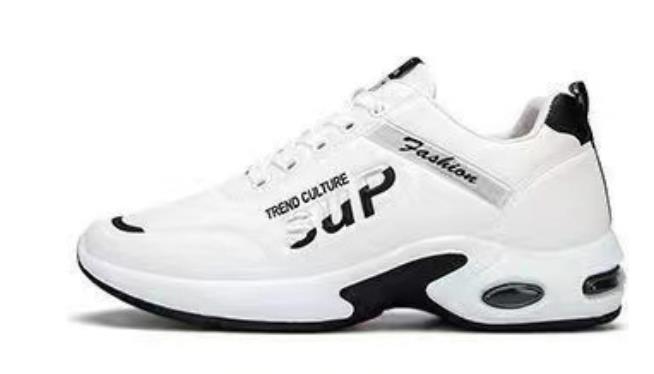 メンズ スニーカー スポーツシューズ カジュアルシューズ 運動靴　ホワイト　26