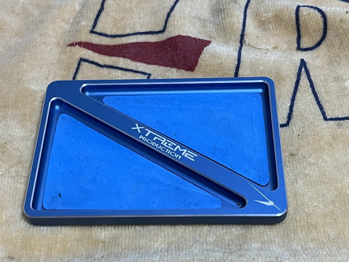 ☆XTREME PRODUCTION☆マグネットパーツプレート11.5mmx8c