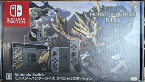 Nintendo Switch 本体 モンスターハンターライズ スペシャルエディション ジョイコンとドック以外未使用