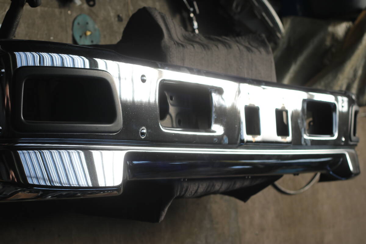 イスズエルフ純正バンパー エルフ純正メッキバンパー